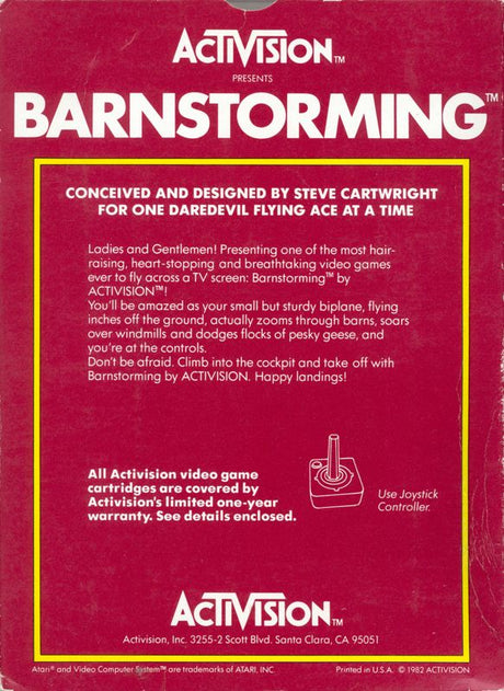 Barnstorming - Atari 2600
