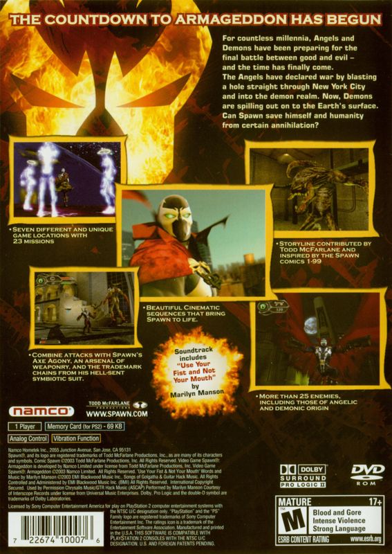 Spawn: Armageddon - PlayStation 2