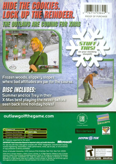 Outlaw Golf: 9 More Holes of X-Mas - Xbox