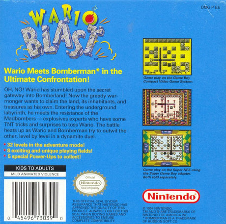 Wario Blast featuring Bomberman! - Game Boy