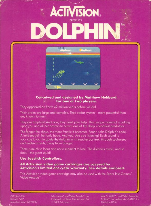 Dolphin - Atari 2600