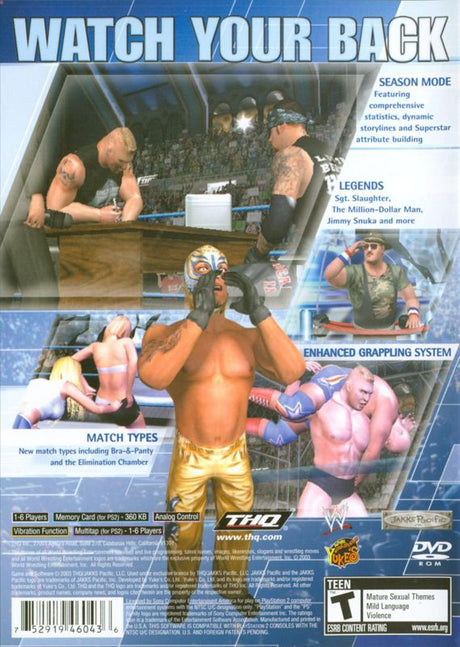 WWE Smackdown! Here Comes the Pain - PlayStation 2