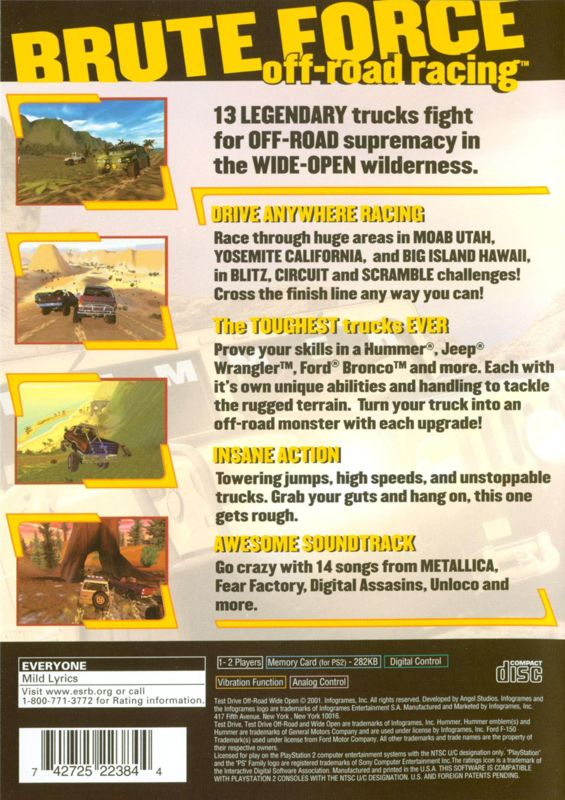 Test Drive: Off-Road - Wide Open - PlayStation 2