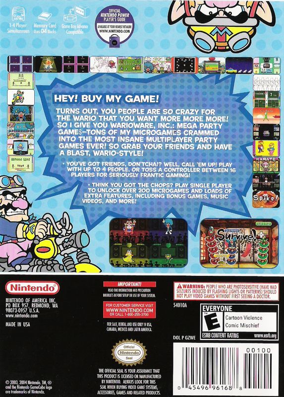 WarioWare, Inc.: Mega Party Game$! - GameCube