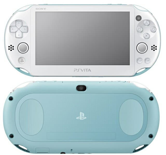 PlayStation Vita Slim 2000 System - White & Light Blue
