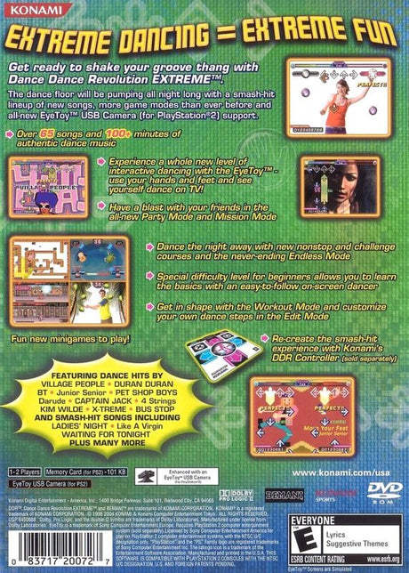 Dance Dance Revolution: Extreme - PlayStation 2