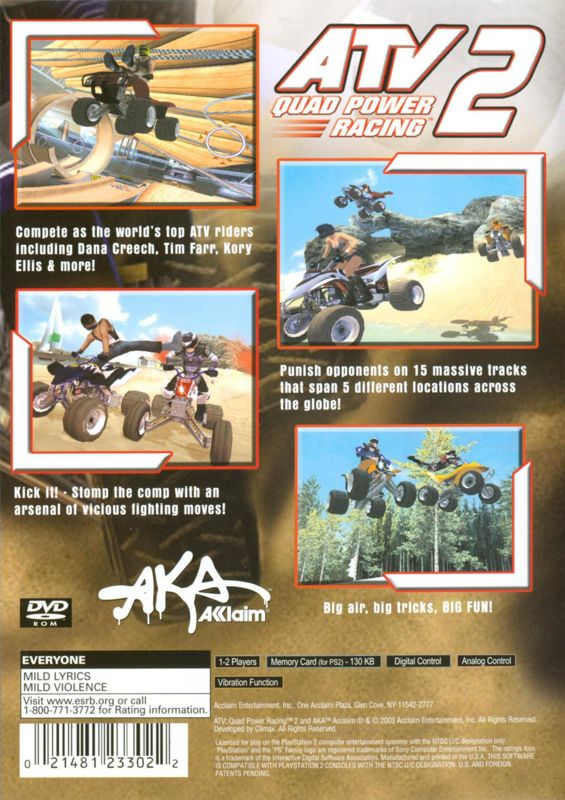 ATV: Quad Power Racing 2 - PlayStation 2
