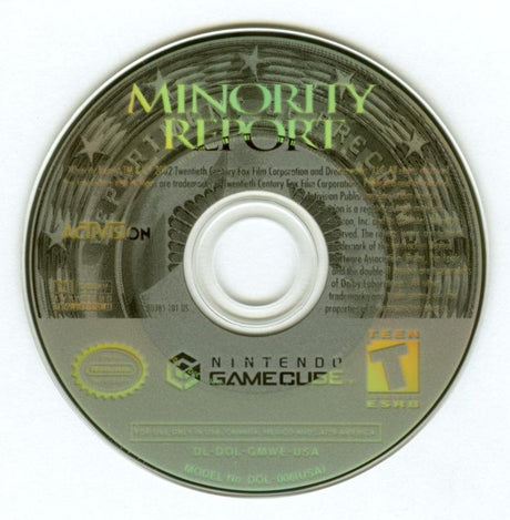 Minority Report: Everybody Runs - GameCube