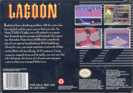 Lagoon - Super Nintendo