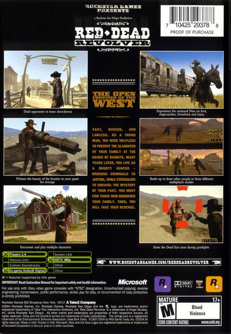 Red Dead Revolver - Xbox