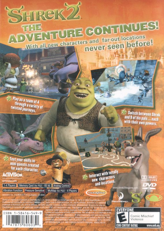 Shrek 2 - PlayStation 2