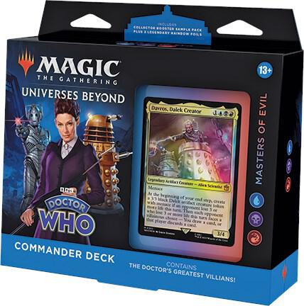 Magic: The Gathering Doctor Who Commander Deck - Masters of Evil