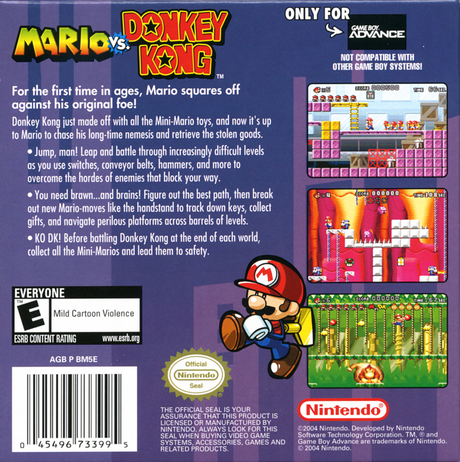 Mario vs. Donkey Kong - Game Boy Advance