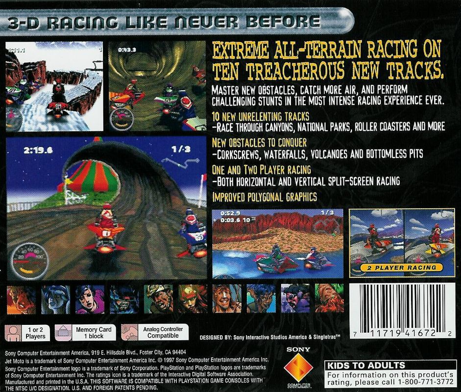 Jet Moto 2 - PlayStation