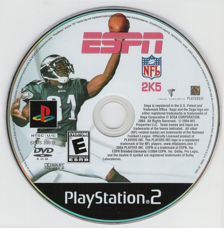ESPN NFL 2K5 - PlayStation 2