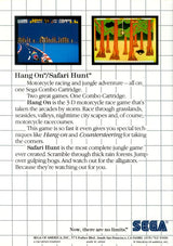 Hang On & Safari Hunt - Sega Master System