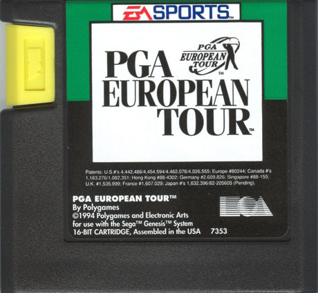 PGA European Tour - SEGA Genesis