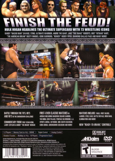 Showdown: Legends of Wrestling - PlayStation 2