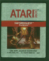 SwordQuest: FireWorld - Atari 2600