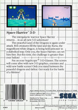 Space Harrier 3D - Sega Master System