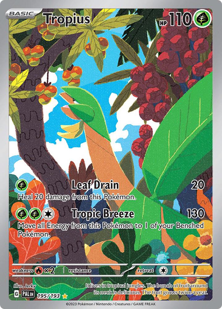 Tropius - 195/193 (195/193) [SV02: Paldea Evolved]