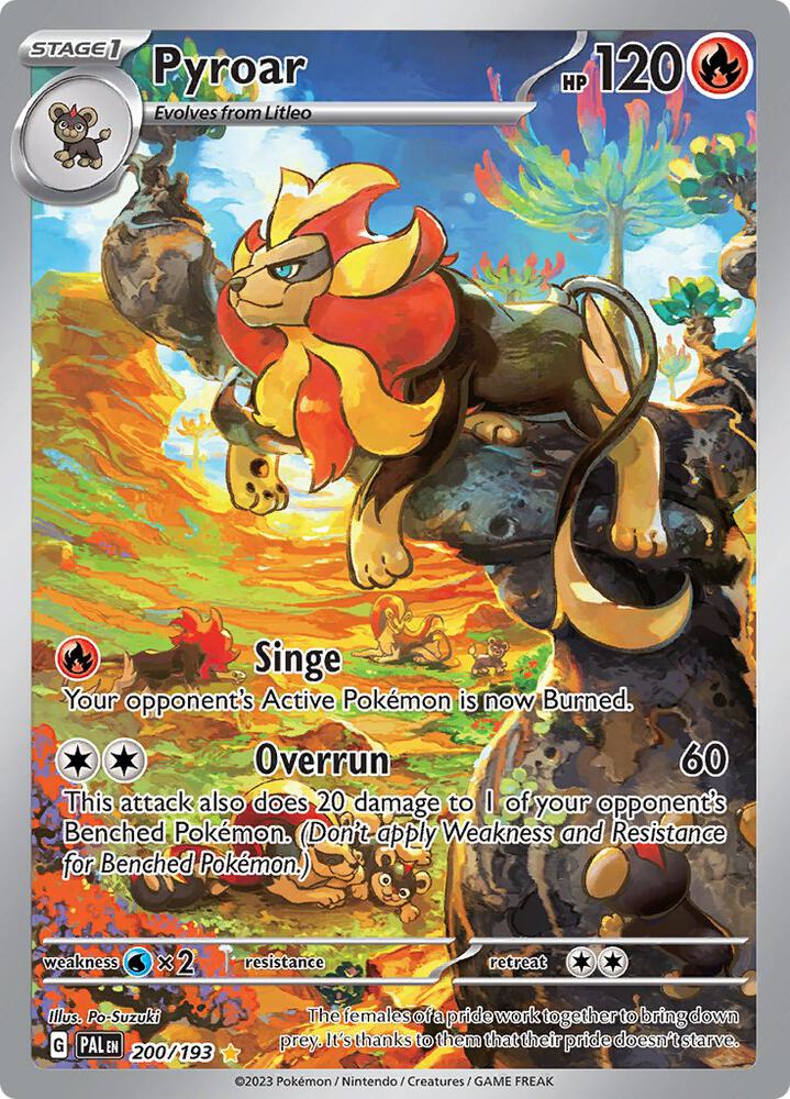 Pyroar - 200/193 (200/193) [SV02: Paldea Evolved]