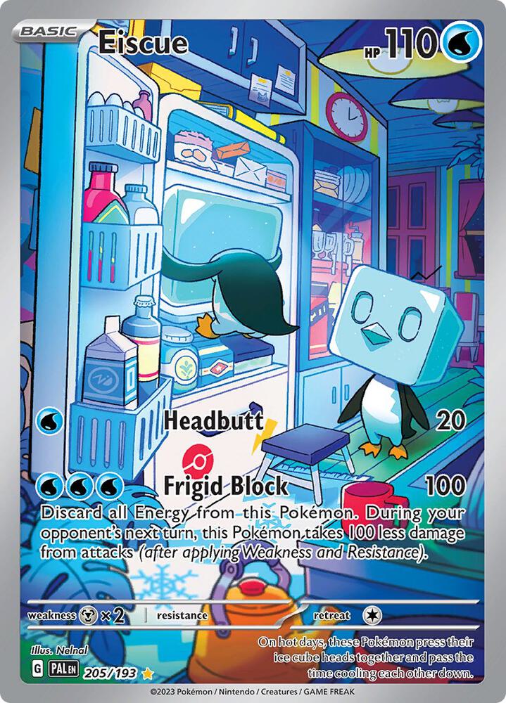 Eiscue - 205/193 (205/193) [SV02: Paldea Evolved]