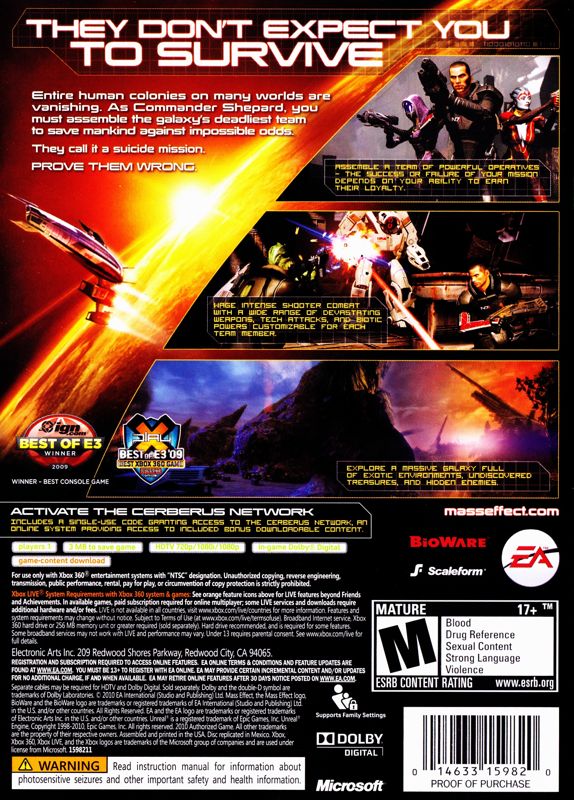 Mass Effect 2 - Xbox 360