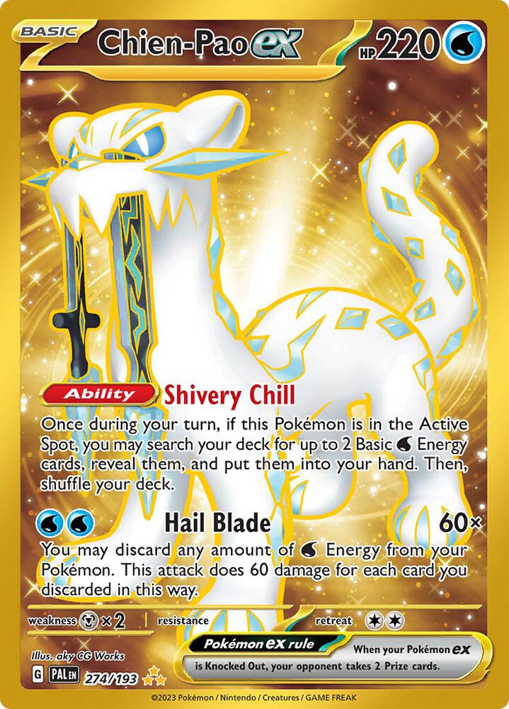 Chien-Pao ex - 274/193 (274/193) [SV02: Paldea Evolved]