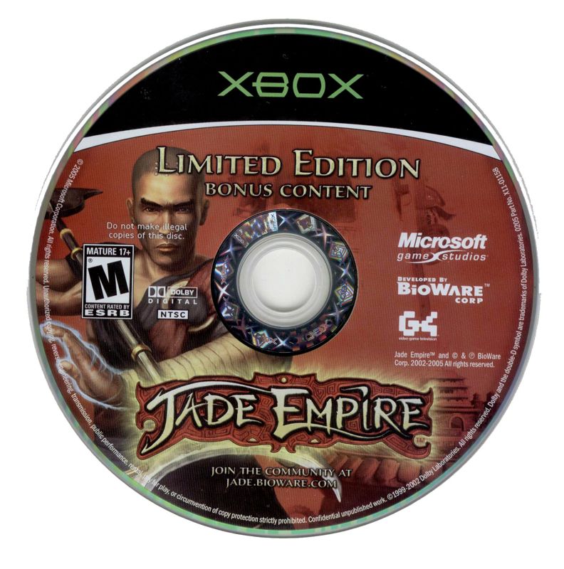 Jade Empire (Limited Edition) - Xbox