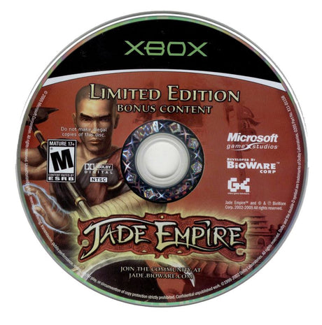 Jade Empire (Limited Edition) - Xbox