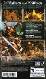 Untold Legends: Brotherhood of the Blade - PSP