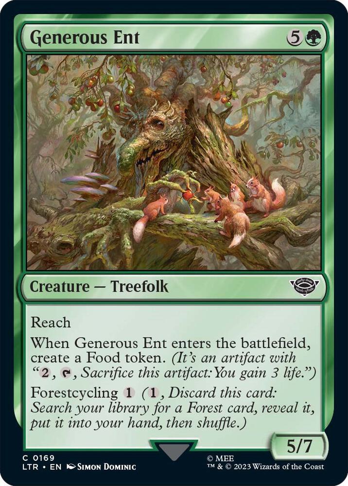 Generous Ent (169) [Universes Beyond: The Lord of the Rings: Tales of Middle-earth]