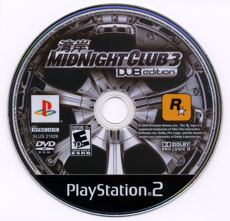 Midnight Club 3: DUB Edition - PlayStation 2