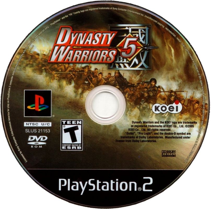 Dynasty Warriors 5 - PlayStation 2