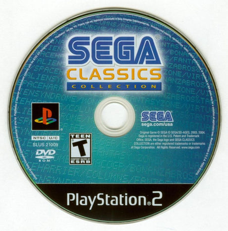 SEGA Classics Collection - PlayStation 2