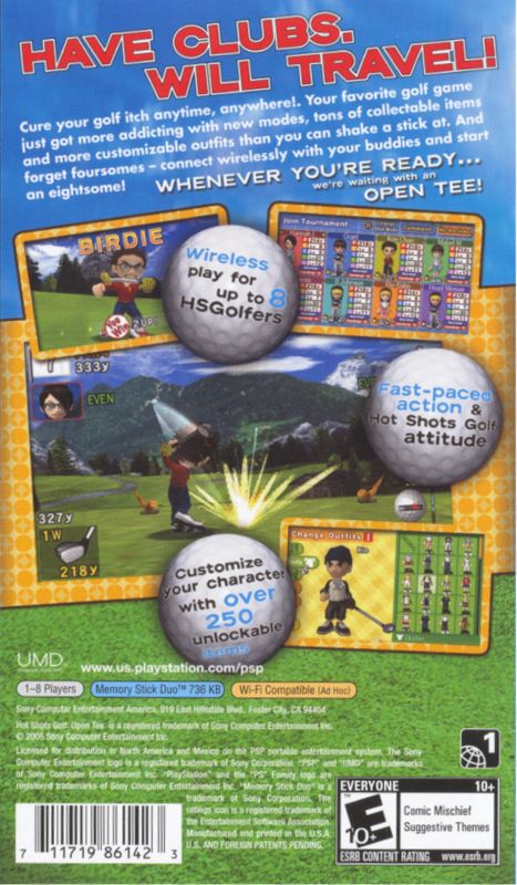 Hot Shots Golf: Open Tee - PSP