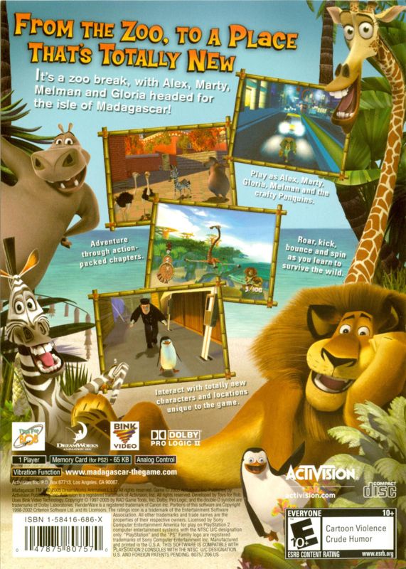 Madagascar - PlayStation 2