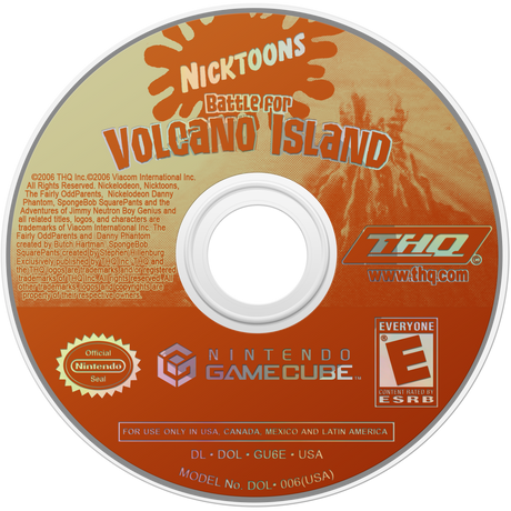 Nicktoons: Battle for Volcano Island - GameCube