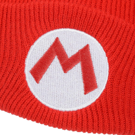 Mario Super Mario Red Cuff Beanie