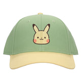 Pokemon Chibi Pikachu Green Snapback Hat