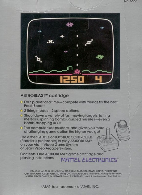 Astroblast - Atari 2600
