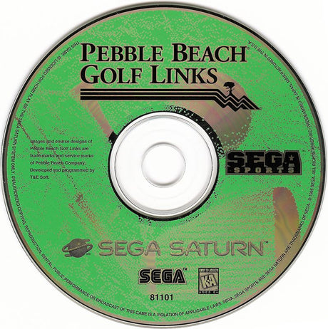 Pebble Beach Golf Links - SEGA Saturn