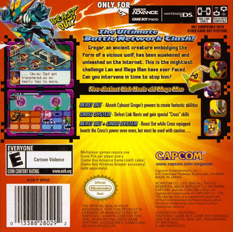 Mega Man Battle Network 6: Cybeast Gregar - Game Boy Advance