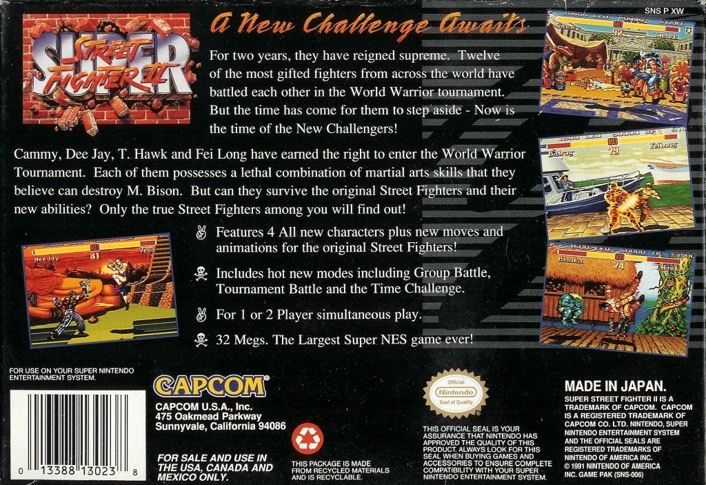 Super Street Fighter II - Super Nintendo