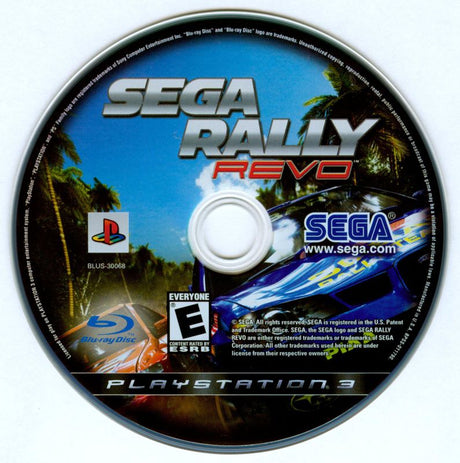 SEGA Rally Revo - PlayStation 3