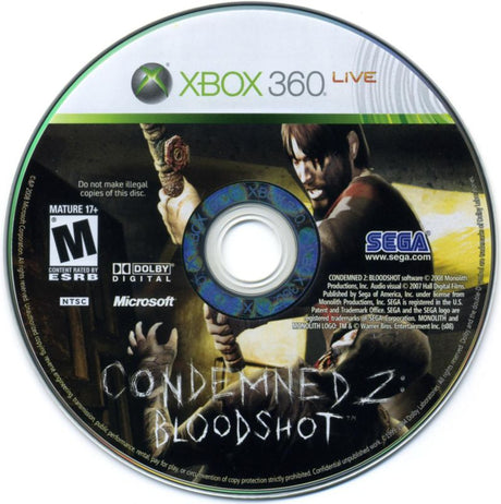 Condemned 2: Bloodshot - Xbox 360