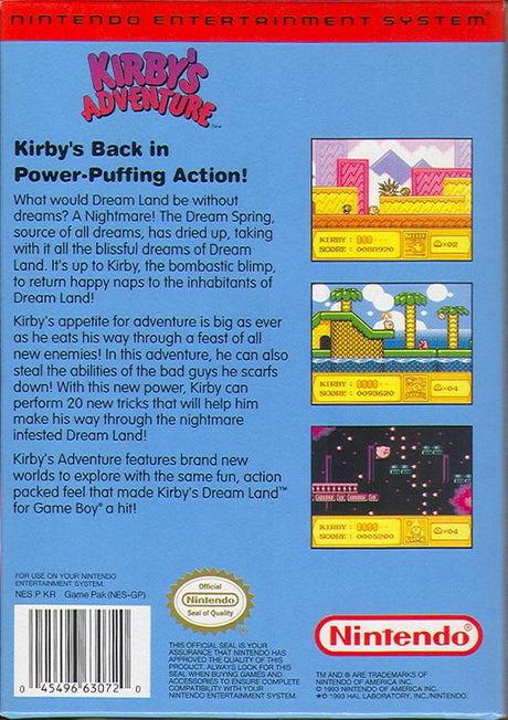 Kirby's Adventure - NES