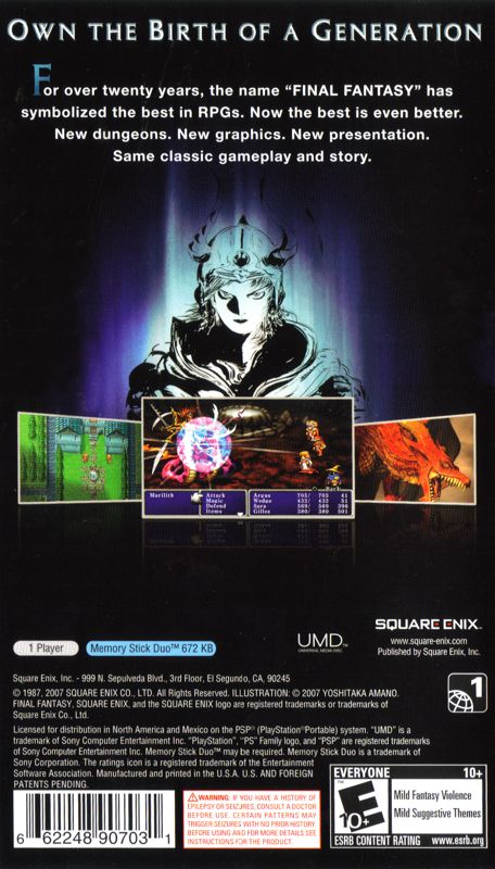 Final Fantasy - PSP