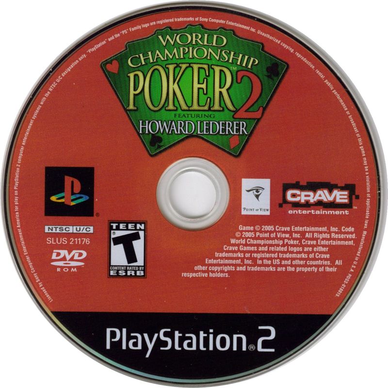 World Championship Poker 2 featuring Howard Lederer - PlayStation 2